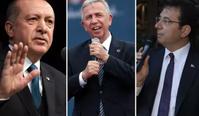 Erdoğan, İmamoğlu, Yavaş! İşte 3 isim arasında yapılan anketten çıkan sonuç