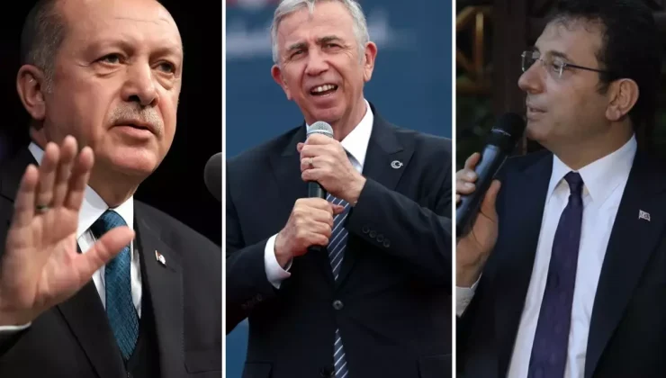 Erdoğan, İmamoğlu, Yavaş! İşte 3 isim arasında yapılan anketten çıkan sonuç