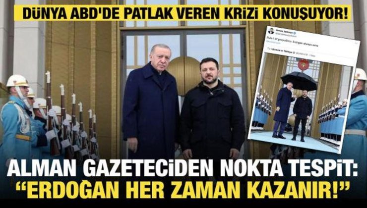 Alman basınında Erdoğan vurgusu: “Kural bir… Her zaman kazanır!”