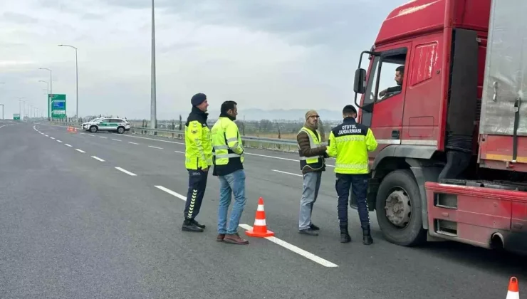 Aydın-Denizli Otoyolunda Denetim