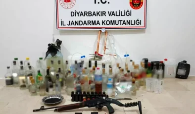 Diyarbakır’da Sahte Alkol Operasyonu