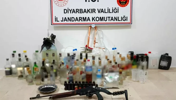 Diyarbakır’da Sahte Alkol Operasyonu