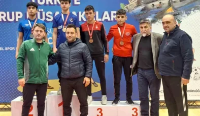 Düzce Belediyesi Güreş İhtisas Kulübü, U-17 Şampiyonasında Dördüncü Oldu