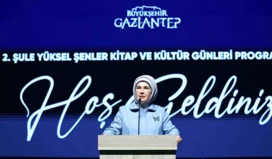 Emine Erdoğan, 2. Şule Yüksel Şenler Kitap ve Kültür Günleri Programı’nda konuştu