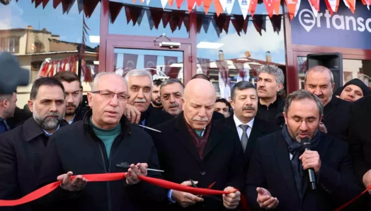 Erzurum’da Halk Pazarı Hizmete Girdi