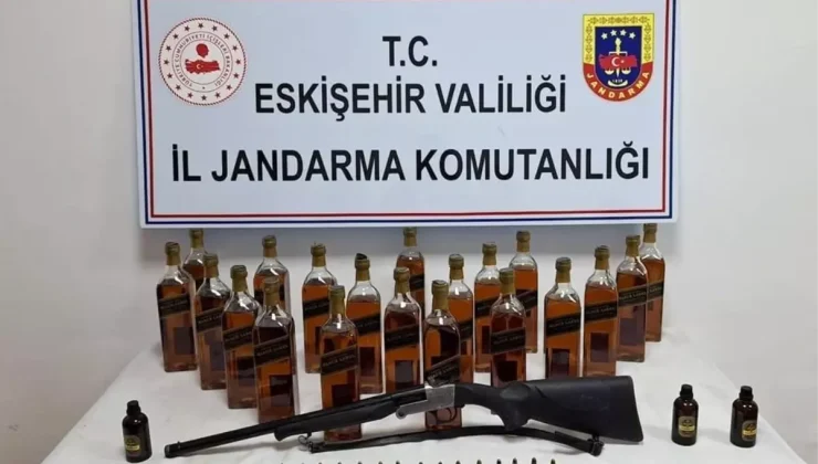 Eskişehir’de Kaçak İçki Operasyonu