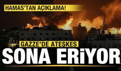 Gazze’de ateşkes sona eriyor! Hamas’tan son dakika açıklaması