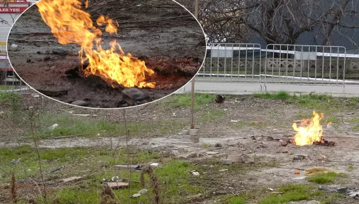 Kartepe’deki Metan Gazı Yangını 10. Günde Azaldı