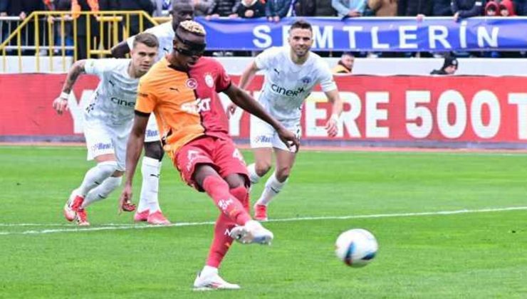 Kasımpaşa Galatasaray maçında gol VAR’la geldi