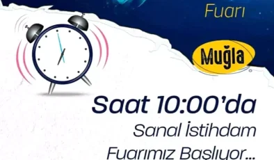 Muğla’da Sanal İstihdam Fuarı