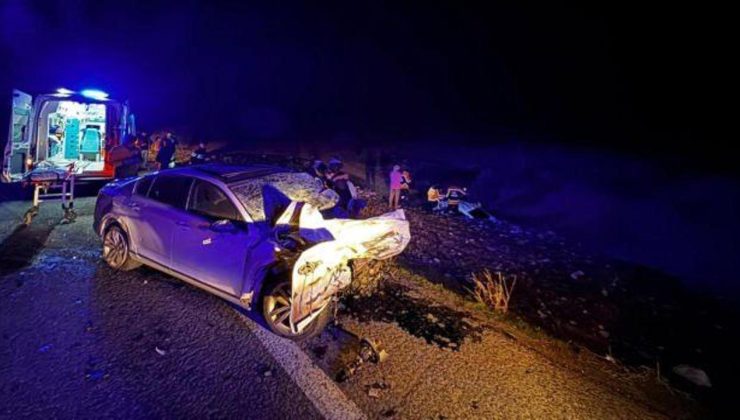 Şanlıurfa’da iki otomobil çarpıştı: 4 ölü