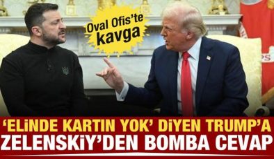 Trump ile Zelenskiy Beyaz Saray’da tartıştı: Saygısızlık ediyorsunuz