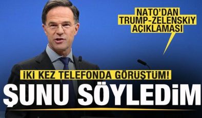 Trump-Zelenskiy kavgası dünya gündemine oturdu! NATO’dan son dakika açıklaması